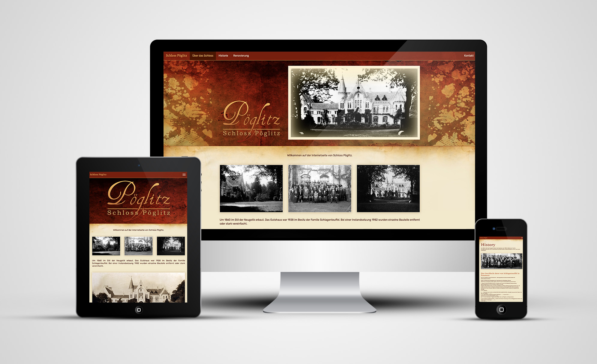 GreyClouds - webdesign | Schloss Pöglitz - gutshaus-poeglitz.de